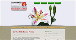 Desktop Screenshot of gardencidadedasflores.com.br